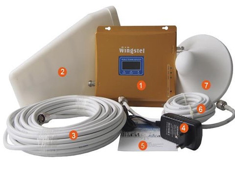 Wingstel Tri Band Mobile Signal Booster Installation Repair
